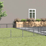 Dog Kennel Silver 80 m? Steel