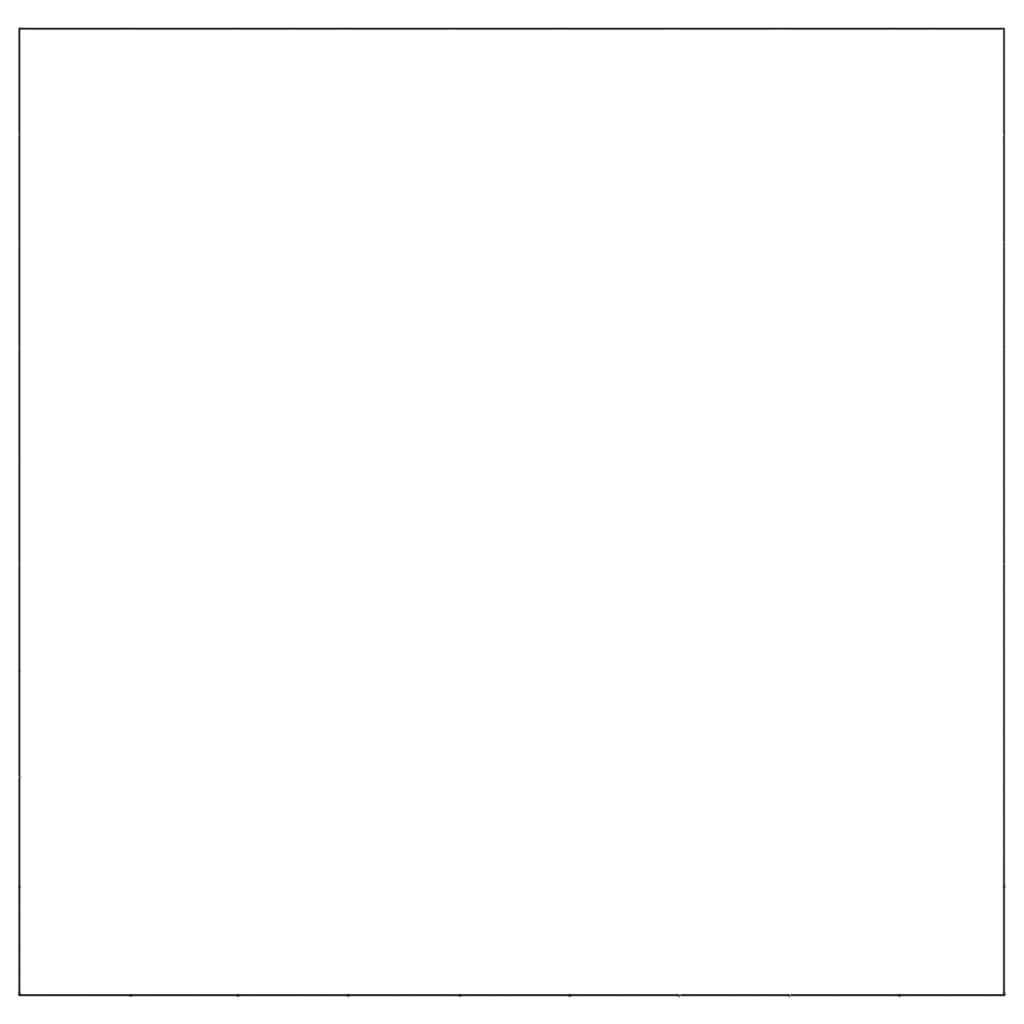 Dog Kennel Black 81 m² Steel