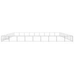 Dog Kennel Silver 90 m² Steel
