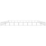 Dog Kennel Silver 100 m? Steel