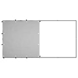 Dog Kennel Black 2.42 m? Steel