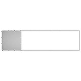 Dog Kennel Black 4.84 m? Steel