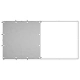 Dog Kennel Silver 2.42 m? Steel