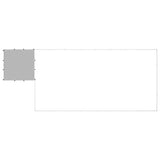 Dog Kennel Silver 10.89 m? Steel