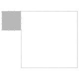 Dog Kennel Silver 12.1 m? Steel