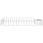Dog Kennel Silver 26,62 m² Steel