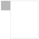 Dog Kennel Silver 15.73 m? Steel