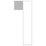 Dog Kennel Black 7.26 m? Steel
