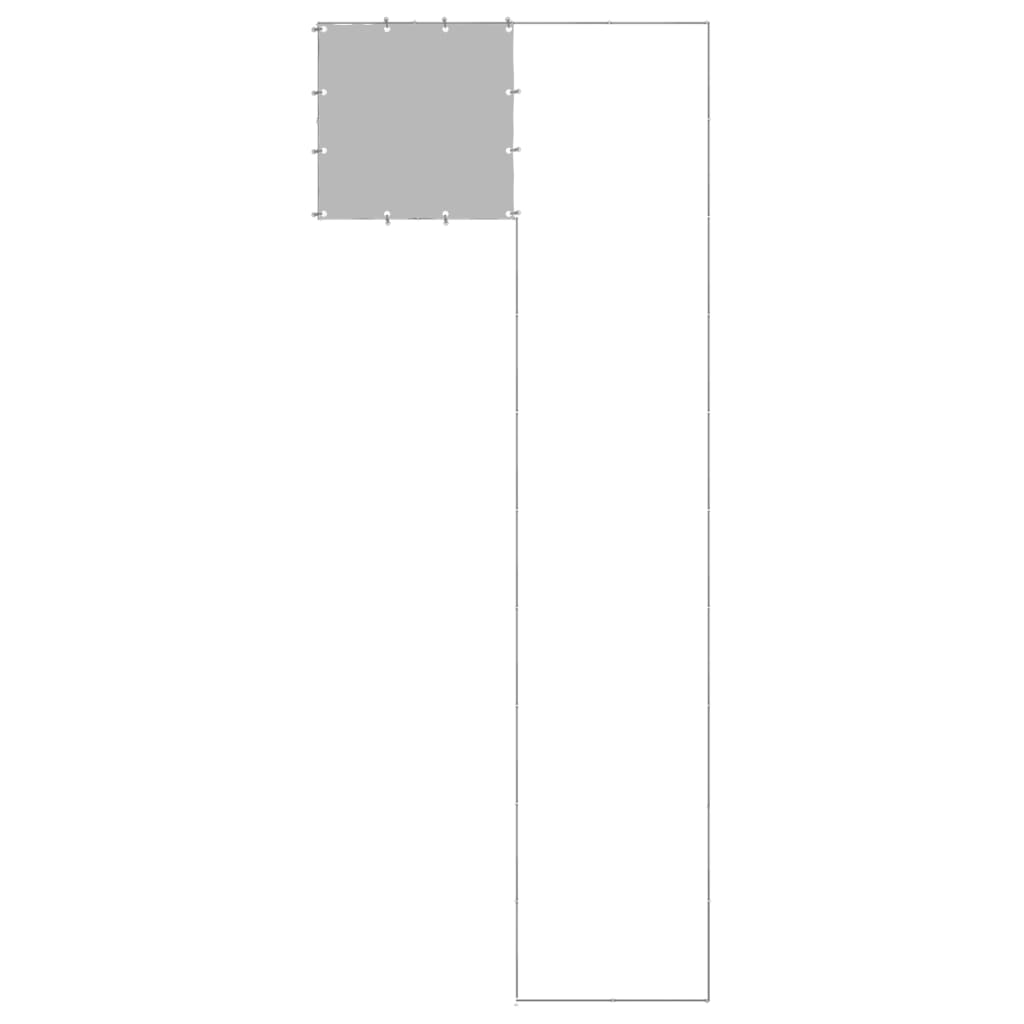 Dog Kennel Silver 7.26 m? Steel
