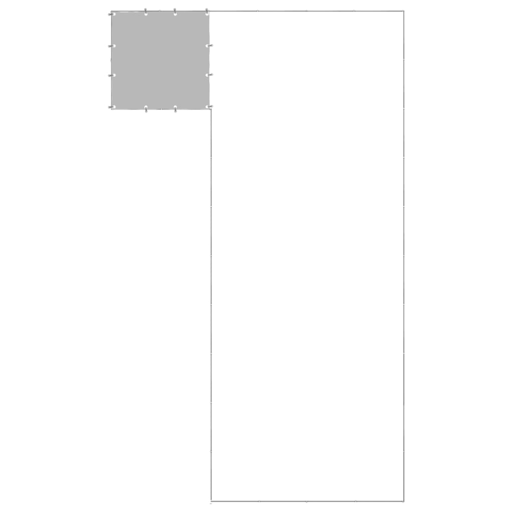 Dog Kennel Silver 13.31 m? Steel