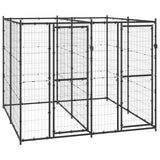Outdoor Dog Kennel Steel 4.84 m?