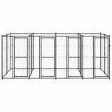 Outdoor Dog Kennel Steel 9,68 m²
