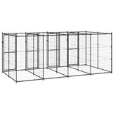 Outdoor Dog Kennel Steel 9,68 m²