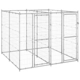 Outdoor Dog Kennel Galvanised Steel 4.84 m?