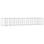Outdoor Dog Kennel Galvanised Steel 24,2 m²