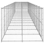 Outdoor Dog Kennel Galvanised Steel 29,04 m²