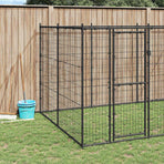 Outdoor Dog Kennel Steel 12,1 m²