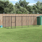 Outdoor Dog Kennel Steel 12,1 m²