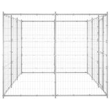 Outdoor Dog Kennel Galvanised Steel 7.26 m?