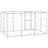 Outdoor Dog Kennel Galvanised Steel 7.26 m?