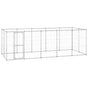 Outdoor Dog Kennel Galvanised Steel 12,1 m²
