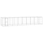 Outdoor Dog Kennel Galvanised Steel 21,78 m²