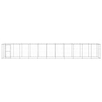 Outdoor Dog Kennel Galvanised Steel 26,62 m²