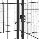 Outdoor Dog Kennel Steel 33.88 m?