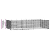 Outdoor Dog Kennel Steel 33.88 m? - Extra Image