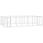 Outdoor Dog Kennel Galvanised Steel 33,88 m²