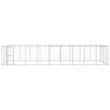 Outdoor Dog Kennel Galvanised Steel 43.56 m?