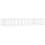 Outdoor Dog Kennel Galvanised Steel 43.56 m?