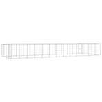 Outdoor Dog Kennel Galvanised Steel 53,24 m²
