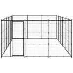 Outdoor Dog Kennel Steel 21,78 m²