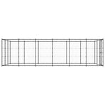 Outdoor Dog Kennel Steel 21,78 m²