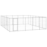 Outdoor Dog Kennel Galvanised Steel 36.3 m²