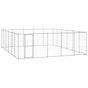 Outdoor Dog Kennel Galvanised Steel 36,3 m²