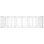 Outdoor Dog Kennel Galvanised Steel 36,3 m²