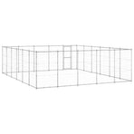 Outdoor Dog Kennel Galvanised Steel 36,3 m²