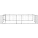 Outdoor Dog Kennel Galvanised Steel 50.82 m?