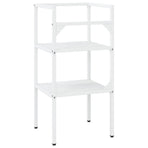 Bathroom Washbasin Frame White 40x38x83 cm Iron