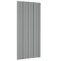 Roof Panel 36 pcs Grey 100 x 45 cm Galvanised steel