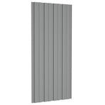 Roof Panel 36 pcs Grey 100 x 45 cm Galvanised steel