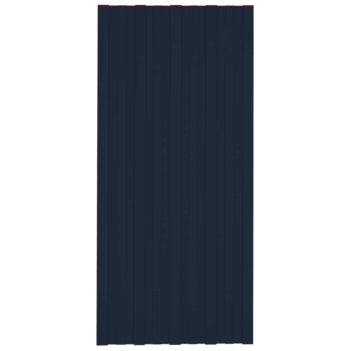 Roof Panel 12 pcs Anthracite 100 x 45 cm Galvanised steel