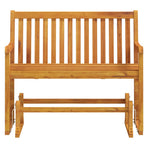 Garden Swing Bench 110 cm Solid Acacia Wood