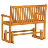 Garden Swing Bench 110 cm Solid Acacia Wood - 45-Degree Angle