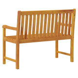 Garden Bench 110 cm Solid Acacia Wood - 45-Degree Angle