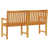 Garden Bench 150 cm Solid Acacia Wood - 45-Degree Angle