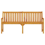 Garden Bench 180 cm Solid Acacia Wood