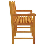 Garden Bench 180 cm Solid Acacia Wood - Top-Down View